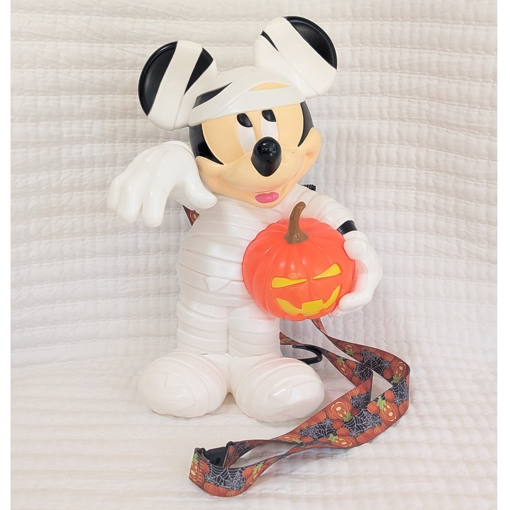 Disneyland‎ DLR Park Halloween 2021 Mummy Mickey Jack-O-Lantern Popcorn Bucket
